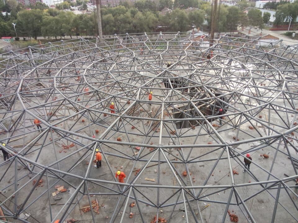 佳木斯全民健身中心网架