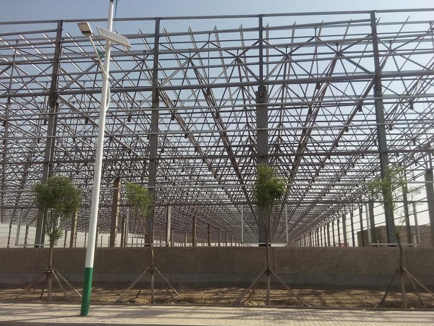 佳木斯汽车工业厂房网架